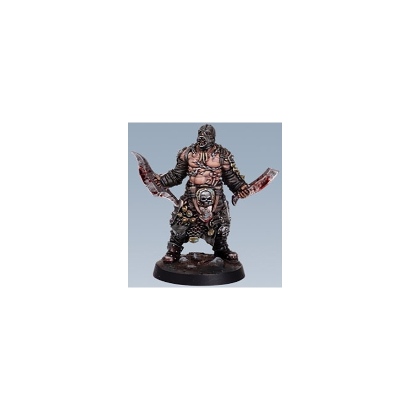 Um'Rak Warrior B Barbarian Chaos HATE GAME MINIATURES CMON