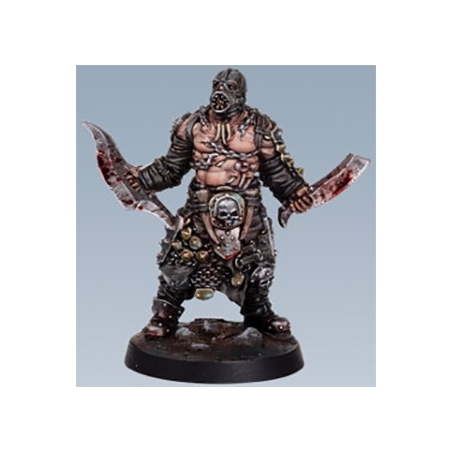 Um'Rak Warrior B Barbarian Chaos HATE GAME MINIATURES CMON