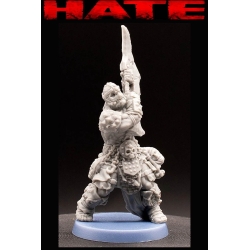 Um'Rak Warrior C Barbarian Chaos HATE GAME MINIATURES CMON