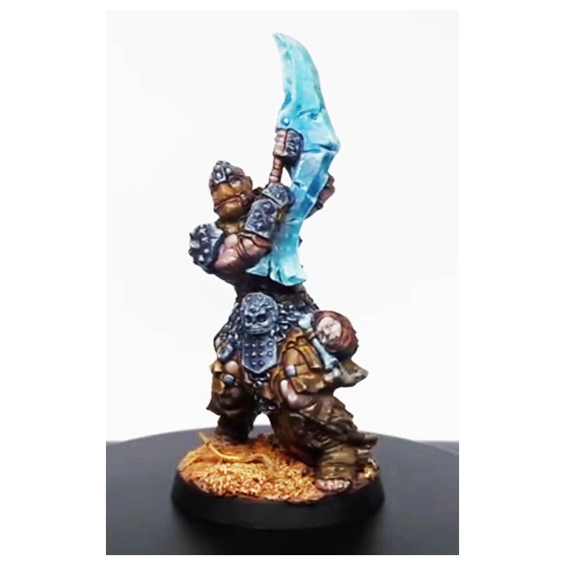 Um'Rak Warrior C Barbarian Chaos HATE GAME MINIATURES CMON