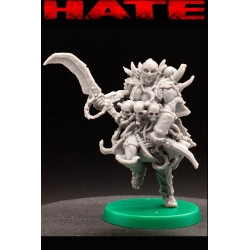 Um'Tal Warrior A Barbarian Chaos HATE GAME MINIATURES CMON