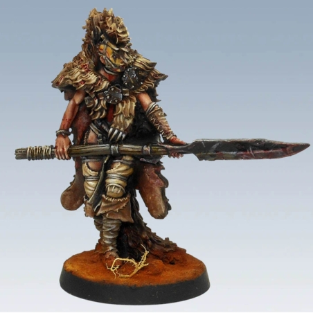 Um'Tal Young-blood Barbarian Chaos HATE GAME MINIATURES CMON