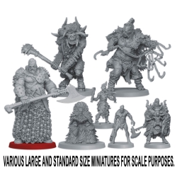 Bra Ku Taa - Minotaur Ogre Large Chaos HATE GAME MINIATURES CMON