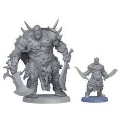 Char the Vengeful Large Chaos HATE GAME MINIATURES CMON