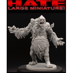 Grock Monstrous Ettin Large Chaos HATE GAME MINIATURES CMON