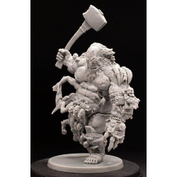 Trull the War-scarred Large Chaos HATE GAME MINIATURES CMON