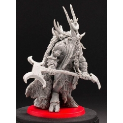 Bul'Gar the Shaman Prince Large Chaos HATE GAME MINIATURES CMON