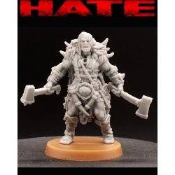 Champion of Um'Kator Chaos HATE GAME MINIATURES CMON