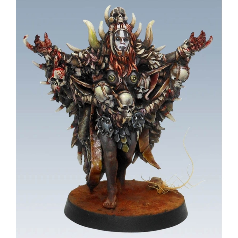 Um'Kator Shaman Chaos HATE GAME MINIATURES CMON