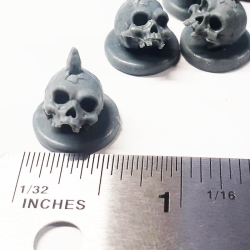 Savagery Tokens Ogre Size Spiked Skulls (10) Terrain HATE GAME ACCESSORIES MINIATURES CMON