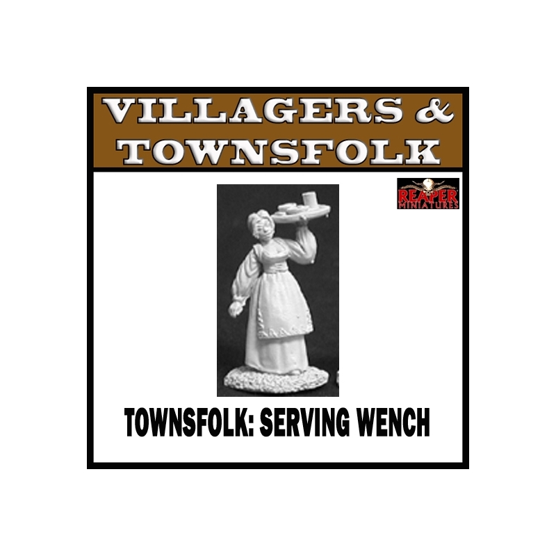 Townsfolk Serving Wench REAPER MINIATURES