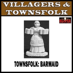 Townsfolk Barmaid REAPER MINIATURES