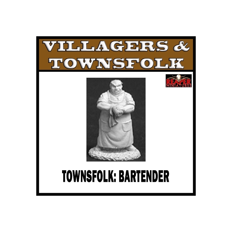 Townsfolk Bartender REAPER MINIATURES