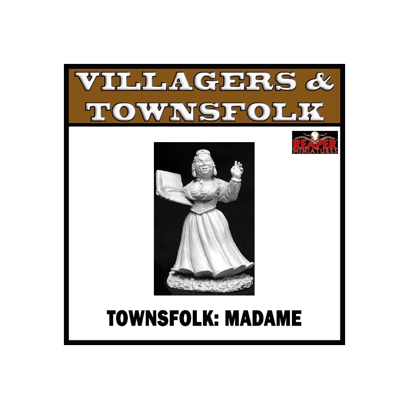 Townsfolk Madame REAPER MINIATURES