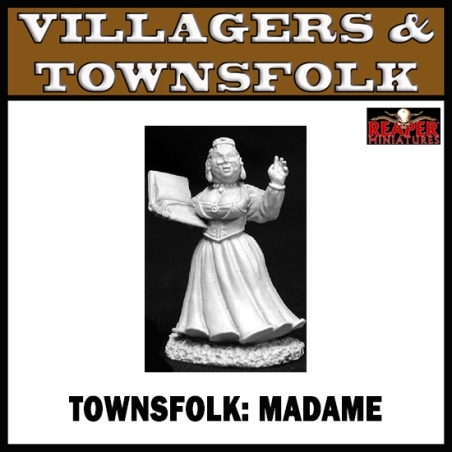 Townsfolk Madame REAPER MINIATURES