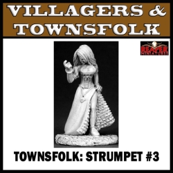 Townsfolk Strumpet 3 REAPER MINIATURES