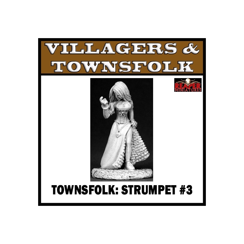 Townsfolk Strumpet 3 REAPER MINIATURES