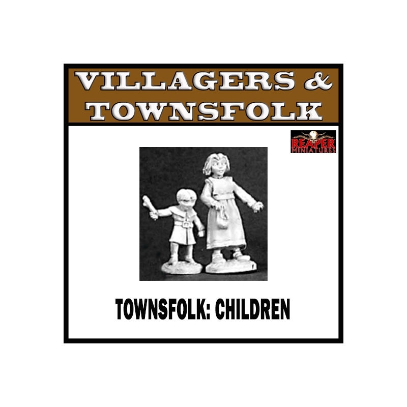 Townsfolk Children REAPER MINIATURES