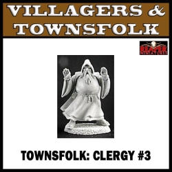 Townsfolk Clergy 3 REAPER MINIATURES