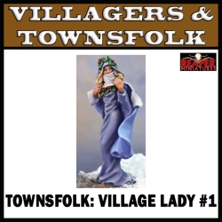 Townsfolk Village Lady 1 REAPER MINIATURES