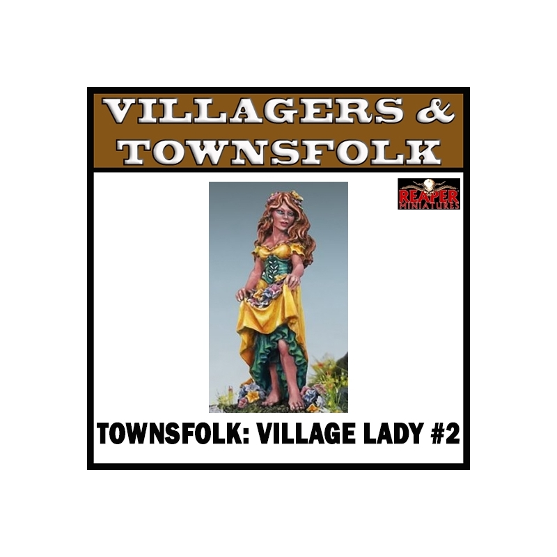 Townsfolk Village Lady 2 REAPER MINIATURES