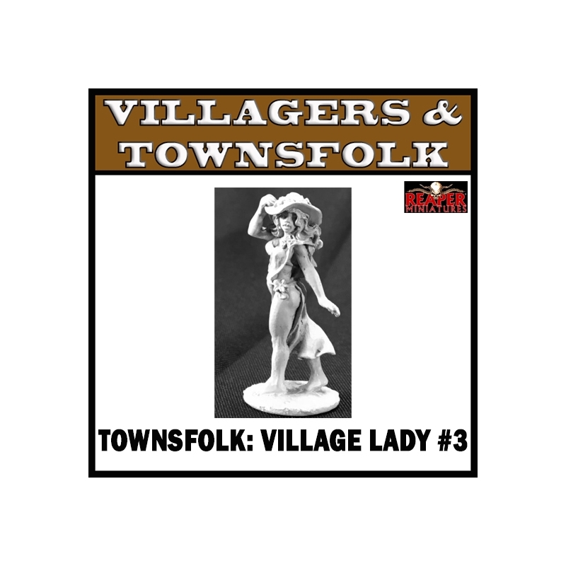 Townsfolk Village Lade 3 REAPER MINIATURES