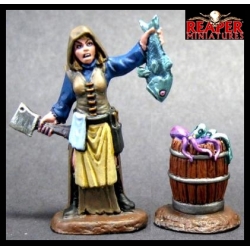 Townsfolk Fish Lady REAPER MINIATURES