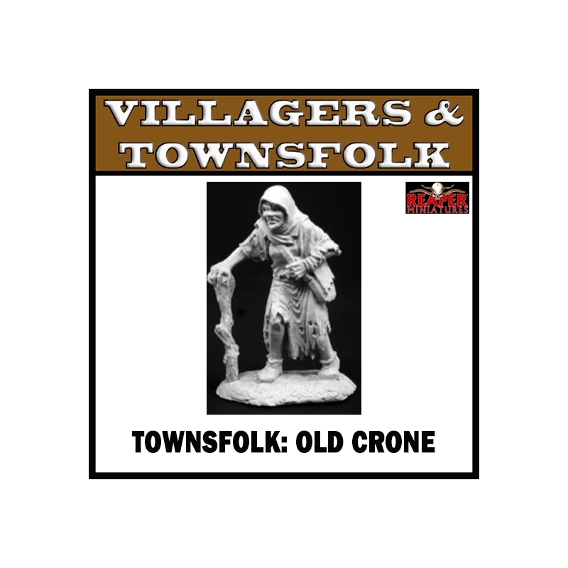 Townsfolk Old Crone REAPER MINIATURES