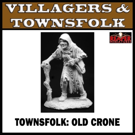 Townsfolk Old Crone REAPER MINIATURES