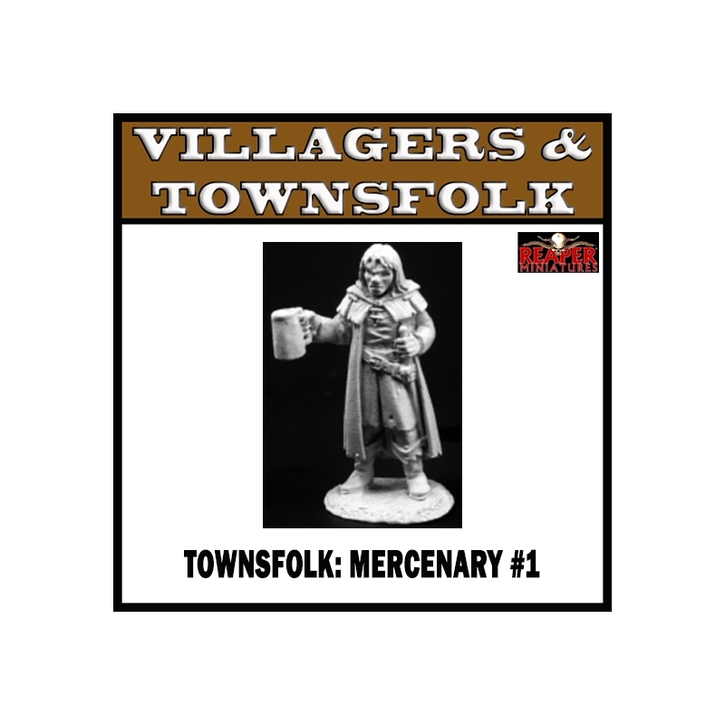 Townsfolk Mercenary 1 REAPER MINIATURES