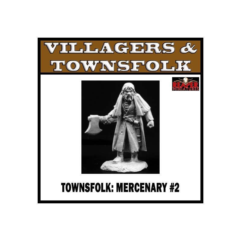 Townsfolk Mercenary 2 REAPER MINIATURES