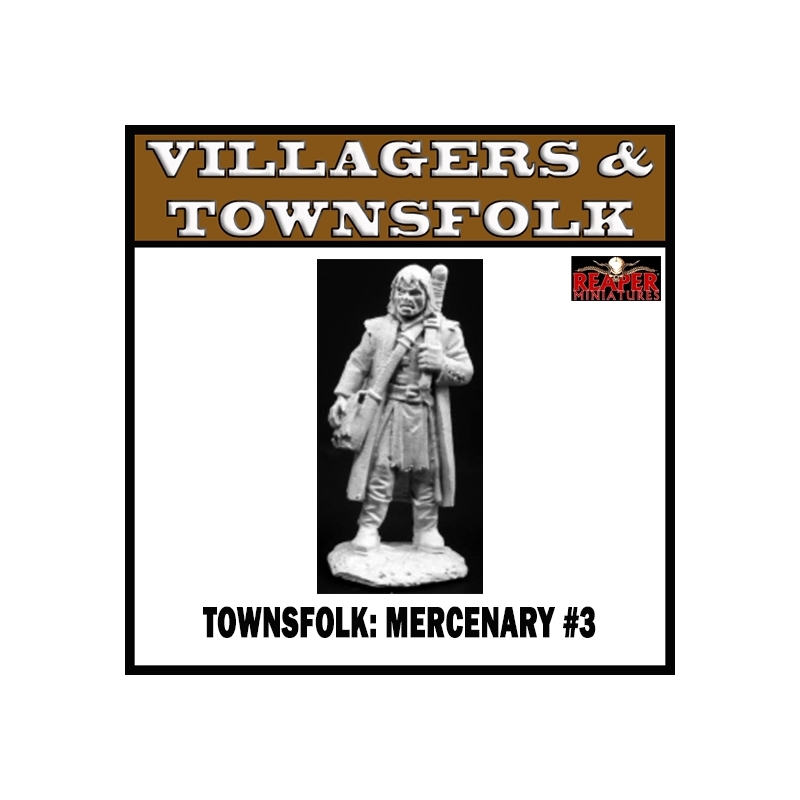 Townsfolk Mercenary 3 REAPER MINIATURES