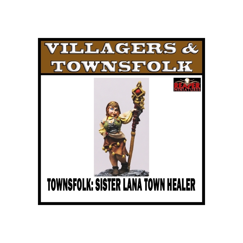 Townsfolk Sister Lana Town Healer REAPER MINIATURES