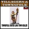 Townsfolk Sister Lana Town Healer REAPER MINIATURES