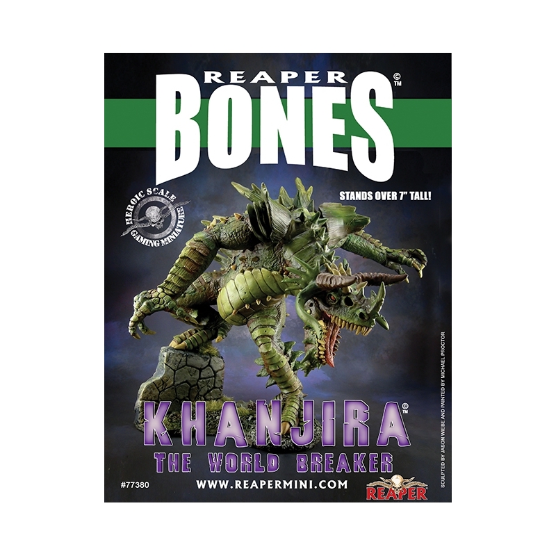 Khanjira the World Breaker Boxed Set REAPER BONES