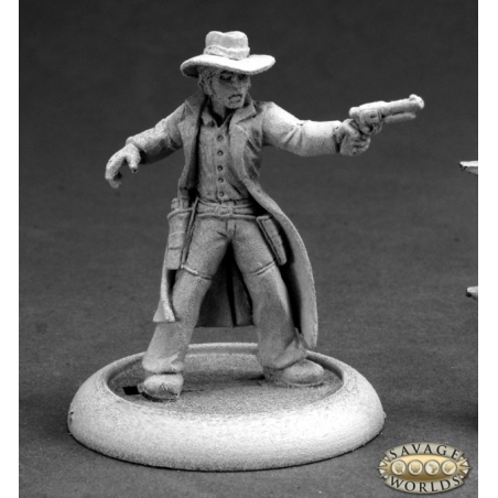 Gunslinger SAVAGE WORLDS REAPER MINIATURES