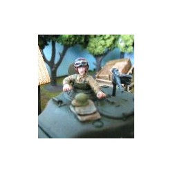 U.S. Tank Commander (in or out of copla - firing HMG)