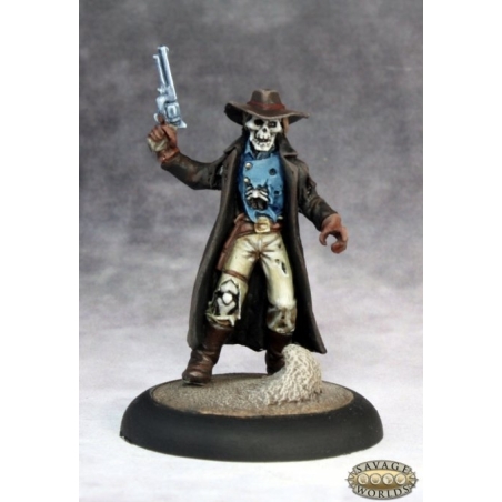 Undead Outlaw SAVAGE WORLDS REAPER MINIATURES