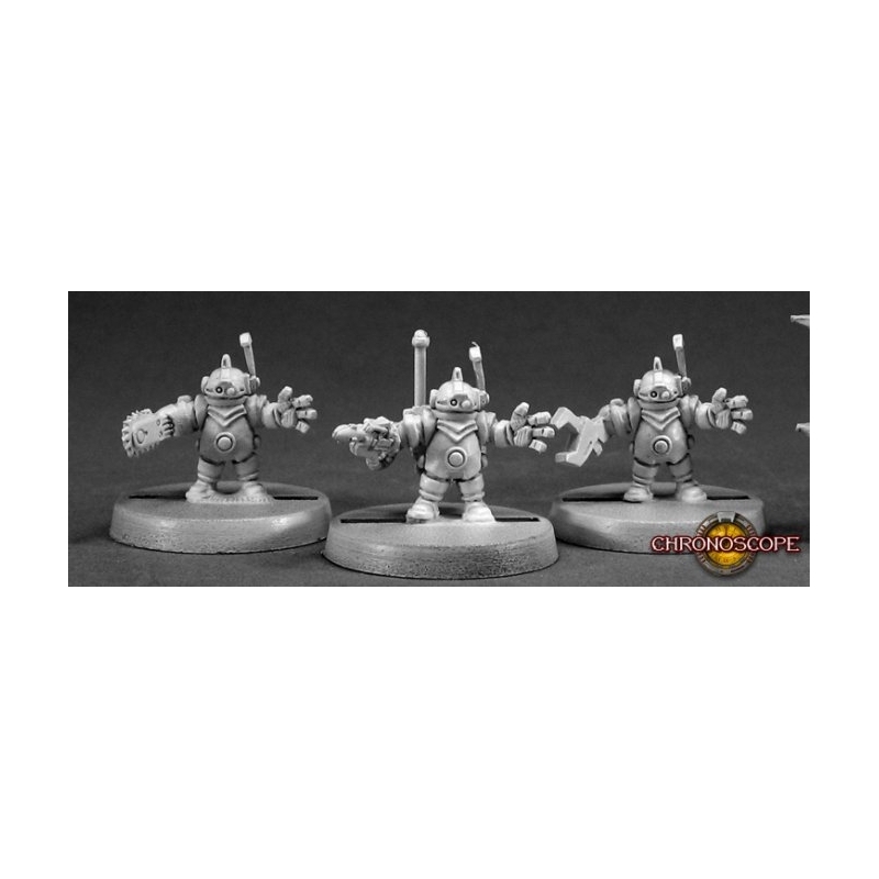 Tool Bots (3) CHRONOSCOPE REAPER MINIATURES