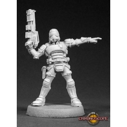 NOVA Corporate Security Sergeant CHRONOSCOPE REAPER MINIATURES