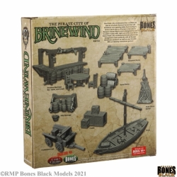 Pirate City of Brinewind Boxed Set Bones Black Deluxe Boxed SetREAPER BONES