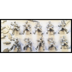 HYW French Mounted Knights (10) OLD GLORY MINIATURES