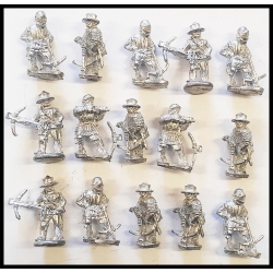 Medieval Cross Bowmen (15) OLD GLORY MINIATURES