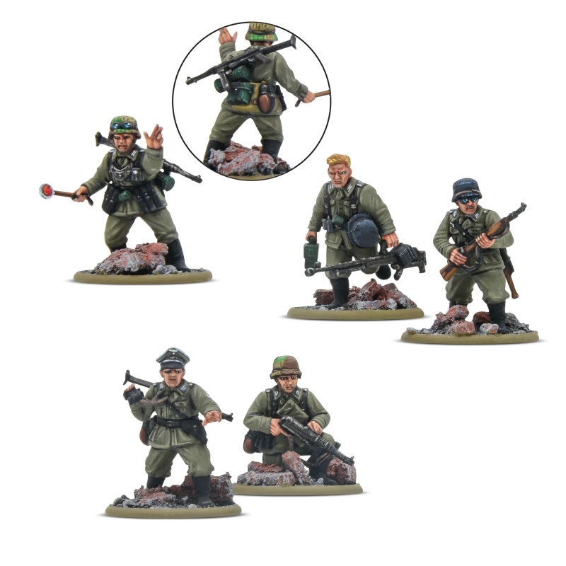 Fallschirmjäger (Winter) Sprue (6) 28mm WWII WARLORD GAMES