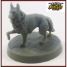 German Sheppard Guard Dog (2) 32mm REICHBUSTERS MYTHIC GAMES