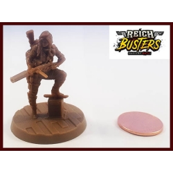 French Claudine Enhanced Hero 32mm REICHBUSTERS MYTHIC GAMES