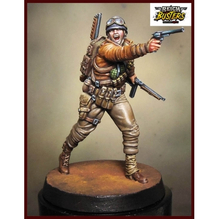 American Sarge Enhanced Hero 32mm REICHBUSTERS MYTHIC GAMES