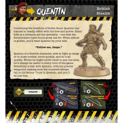 British Quentin Enhanced Hero 32mm REICHBUSTERS MYTHIC GAMES