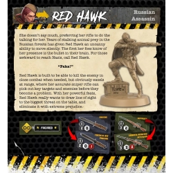 Russian Red Hawk Enhanced Hero 32mm REICHBUSTERS MYTHIC GAMES