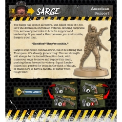 American Sarge Enhanced Hero 32mm REICHBUSTERS MYTHIC GAMES